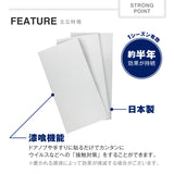 【貼るだけで手軽に感染対策お試しワンコイン価格】関西ペイントブラーノ自社サイト限定 接触感染対策シート（10cm×20cm）3枚入り